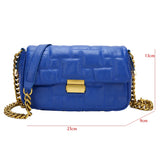 Quilted Shoulder Bag Purse Crossbody Green