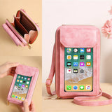 Women's Touch Screen Crossbody Cell Phone Bag Purses Wallet