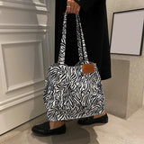 Women's Bear Print Crossbody Shoulder Bag Casual Handbags