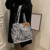 Women's Bear Print Crossbody Shoulder Bag Casual Handbags