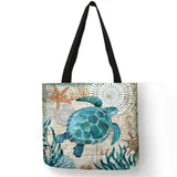 Animal Pattern Art Shoulder Bag High Capacity Women's Handbag