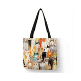 Animal Pattern Art Shoulder Bag High Capacity Women's Handbag