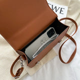 Women's Single-Shoulder Bag Cross-Body Flap Purse Handbag