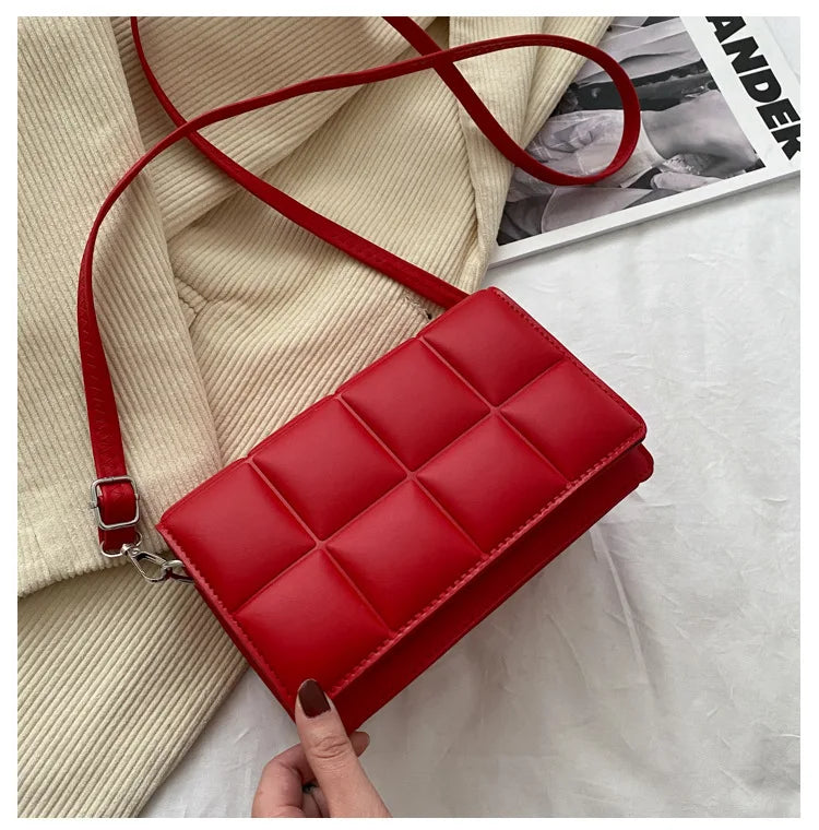 Women's Single-Shoulder Bag Cross-Body Flap Purse Handbag