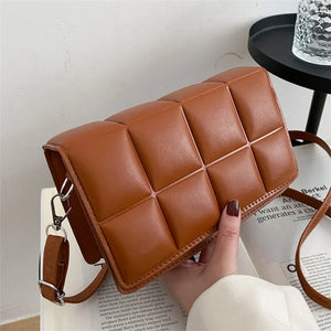 Women's Single-Shoulder Bag Cross-Body Flap Purse Handbag
