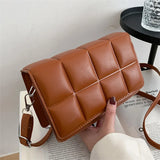 Women's Single-Shoulder Bag Cross-Body Flap Purse Handbag