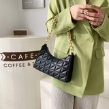 Women's Diamond Pattern Shoulder Bag All-match Tote Bag