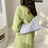 Women's Diamond Pattern Shoulder Bag All-match Tote Bag