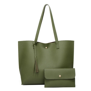Women's Tassel Shoulder Bag Casual Large Capacity Tote Handbags
