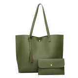 Women's Tassel Shoulder Bag Casual Large Capacity Tote Handbags