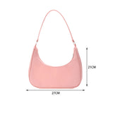 Women's Small Shoulder Bag Zipper Handbag