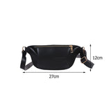 Women's PU Leather Shoulder Crossbody Messenger Bag