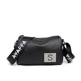 Leather Female Shoulder Bags Messenger bags Vintage Handbag