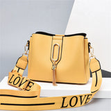 Retro High Bucket Bags for Women