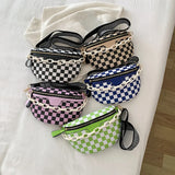 Women's Belt Bag Shoulder Bag Female Chains Crossbody Bag PU Leather