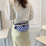 Women's Belt Bag Shoulder Bag Female Chains Crossbody Bag PU Leather