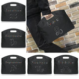 Women's Constellation Pattern Business Briefcase Bag