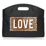 Leopard Pattern Business Briefcase Messenger Bag