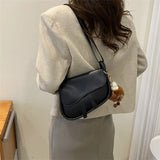 Women's Crossbody Bag Retro Saddle Bag Autumn Shoulder HandBag