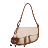 Women's Crossbody Bag Retro Saddle Bag Autumn Shoulder HandBag