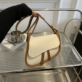 Women's Crossbody Bag Retro Saddle Bag Autumn Shoulder HandBag