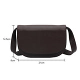 Women's Saddle Bag PU Leather Crossbody Purse Small Satchel