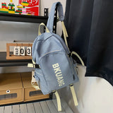 Women's Large Capacity Backpack Waterproof Nylon Travel Bag