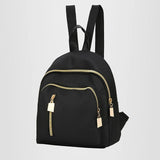 Women's Leather Backpack Teenage Girls School Bag Lady Mochila