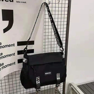 Japanese Style Large Capacity Messenger Bag for Women