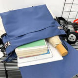 Japanese Style Large Capacity Messenger Bag for Women