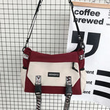 Japanese Style Large Capacity Messenger Bag for Women