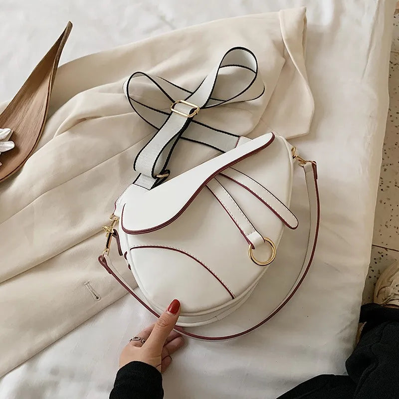 Women's Messenger Saddle Bag Retro Crossbody Handbag