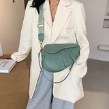 Women's Messenger Saddle Bag Retro Crossbody Handbag