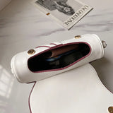Women's Messenger Saddle Bag Retro Crossbody Handbag