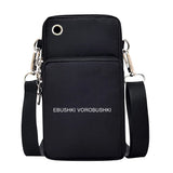 Text Pattern Shoulder Bag Waterproof Arm Bag