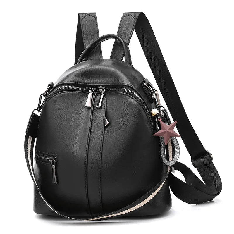 Women's Outdoor Zipper School Bag for Teenage Girls Travel Bag
