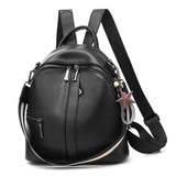 Women's Outdoor Zipper School Bag for Teenage Girls Travel Bag