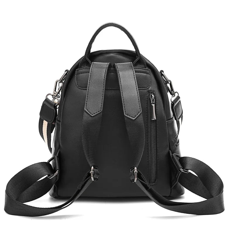 Women's Outdoor Zipper School Bag for Teenage Girls Travel Bag