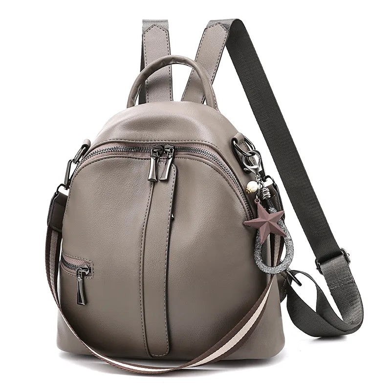 Women's Outdoor Zipper School Bag for Teenage Girls Travel Bag