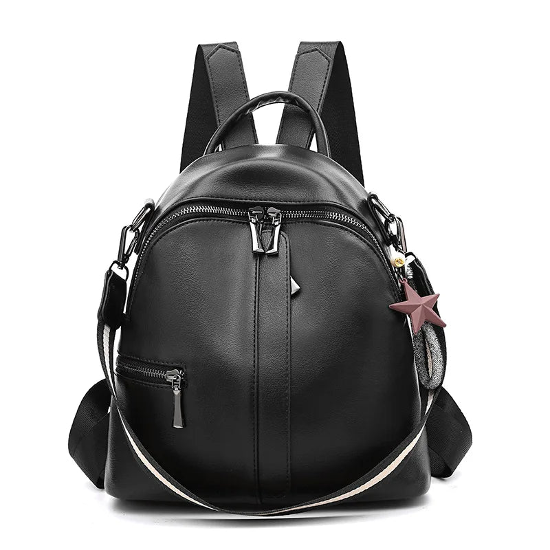 Women's Outdoor Zipper School Bag for Teenage Girls Travel Bag