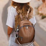 Women's Outdoor Zipper School Bag for Teenage Girls Travel Bag