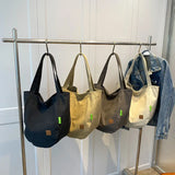 Women's Casual Canvas Shoulder Bag Large Capacity Handbag