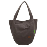 Women's Casual Canvas Shoulder Bag Large Capacity Handbag