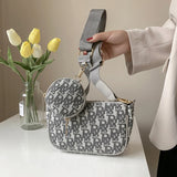 2Pcs Women Letter Crossbody Bag Set