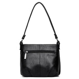 Leather Small Bucket Bag Crossbody Messenger Bags for Women Female Tote Bags