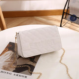 Women's Shoulder Bag Diamond Lattice Handbag