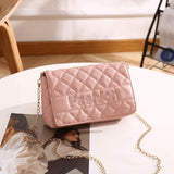 Women's Shoulder Bag Diamond Lattice Handbag