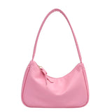 Women's Shoulder Underarm Bags Soft PU Handbags All-match Totes