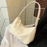 Women's Shoulder Underarm Bags Soft PU Handbags All-match Totes