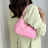 Women's Shoulder Underarm Bags Soft PU Handbags All-match Totes